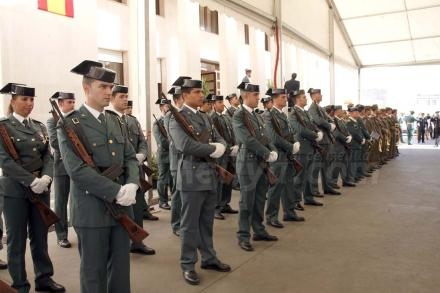 Aunque la festividad no será hasta el día 12 de octubre, la Guardia Civil de Melilla ha ce...